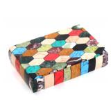 Lot 215 Multiple Mineral Mosaic Jewelry Box