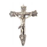 Lot 224 Spanish Colonial Sterling Silver Crucifix, 73g