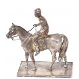 Lot 288 Miniature Jockey & Horse by Tiffany & Co, NY