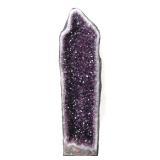 Lot 299 Stunning Dark Purple Amethyst Cathedral Geode