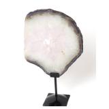 Lot 328 Rare Agate & Amethyst Slab from Brazil