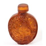Lot 431 Chinese Peking Glass Style Snuff Bottle
