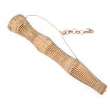 Lot 453 Filipino Rattan Braided Eel Trap