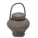 Lot 454 Wonderful Ifugao Hand Crafted Storage Basket