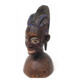 Lot 472 Authentic Yoruba Headdress  Helmet Crest, Nigeria