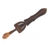 Lot 37 Antique African Congo Iron Short Sword w Wrapped Pommel