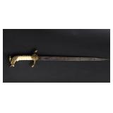 Lot 48 Naval Short Sword, Mexico 19th C.