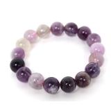 Lot 90 Lovely Amethyst Polished Beaded Bracelet