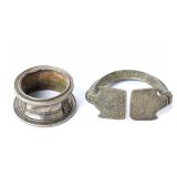 Lot 94 Two Silver Bracelets