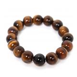 Lot 155 Gorgeous Tigers Eye Beaded Bracelet
