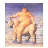 Lot 185 The Rape of Europa, Tin Poster by Botero