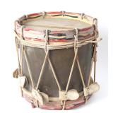 Lot 188 Early American Brass Marching Drum, 1st Quarter 20th c.
