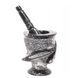 Lot 238 Lovely Fossil Mortar and Pestle, Orthoceras Fossils