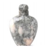 Lot 267 Chinese Grey Stone Carved Snuff Bottle