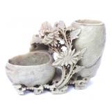 Lot 312 Chinese Hardstone Brush Washer