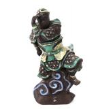 Lot 373 Chinese Porcelain Dancing Monkey Statue