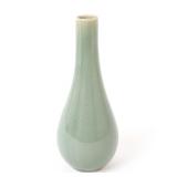 Lot 405 Chinese Celadon Crackle Glazed Vase