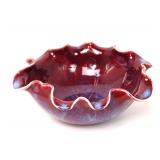 Lot 411 Lovely Drip Glazed Chinese Bowl