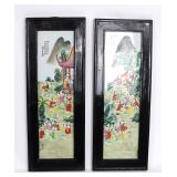 Lot 423 Pair of Chinese Porcelain Plaques