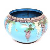 Lot 433 Massive Cloisonne Enamel Planter