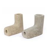Lot 448 Pair of Native American Stone Pipes