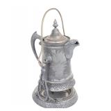 Lot 504 Antique Rogers & Brothers Tilting Kettle