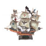 Lot 519 Vintage Model of Santa Maria Style Ship