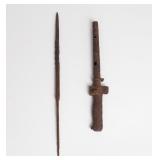 Lot 33 Two Battlefield Relics