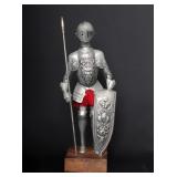 Lot 36 Spanish Style Miniature Suit of Armor