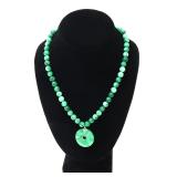 Lot 45 Lovely Chinese Jadeite Necklace