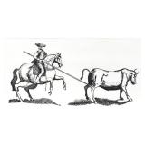 Lot 64 Fine Depiction of the Hocking Knife in Use