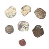 Lot 75 7 Shipwreck Copper Coin Collection, 16th-17th