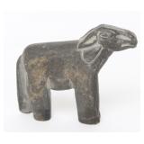 Lot 160 Finely Carved Stone Korean Ox, Turn of the 19th Cent.