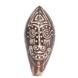 Lot 163 Tribal Painted Merapi Seed, Indonesia