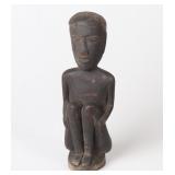 Lot 169 Seated Bulul Wood Carved Statue
