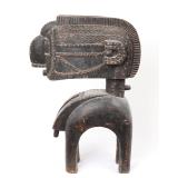 Lot 192 African Nimba Long Nose Wood Shoulder Mask