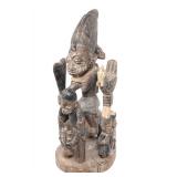 Lot 194 Mother & Child Equestrian Shrine, Yoruba Peoples