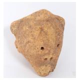 Lot 208 African Nok Terracotta Head, 500 - 200 CE