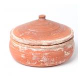 Lot 211 Ancient Clay Terra Chiara Cooking Vessel
