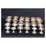 Lot 263 Sterling Silver Sherbets