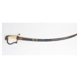 Lot 13 American Eagle Head Pommel Cavalry Sword, 1805–1820