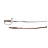 Lot 14 Infantry Officers Saber w Scabbard