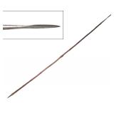 Lot 36 Long European Spear Polearm, Ex-Higgins Armory Museum