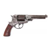 Lot 108 Civil War Starr Arms Double Action Revolver Pistol, 1858