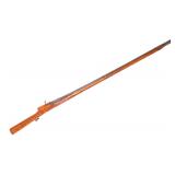 Lot 126 Mosaic Bone Panel Toradar Indian Matchlock Wall Gun, circa 1800s