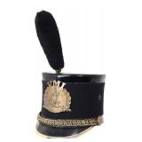 Lot 137 VMI Military Institute Cadet Shako Hat