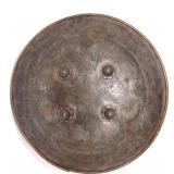 Lot 160 Indo-Persian Etched Steel Shield, Dhal