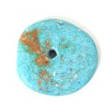 Lot 201 Lovely Turquoise Disc Pendant