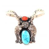 Lot 224 Gorgeous Native American Hand Made Cuff Bracelet