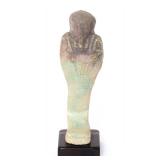 Lot 248 Egyptian Faience Green Glazed Ushabti